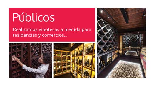 publico de vinoteca a medida
