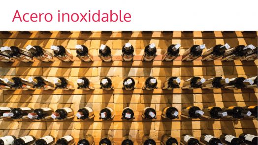 estantes de acero inox