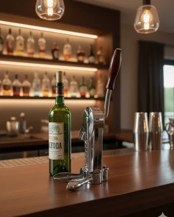 Abridor de barra y pared